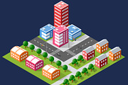 City bundle module city set, an Object Graphic by AlexZeL (Thumbnail 21 of 21)