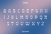 Dhaks - Unique Display Font, a Font by Ekahermawan (Thumbnail 9 of 12)