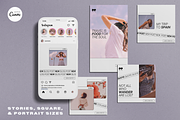 132 Travel Instagram Canva Templates, a Social Media Template by Dandy Studio (Thumbnail 1 of 5)