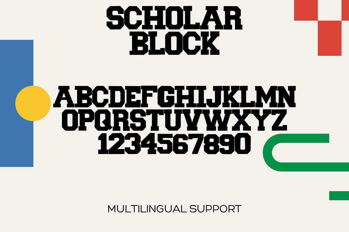 Scholar Block, a Serif Font by Dm Studio (Photo 9 of 10)