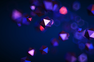 Abstract black background with, a Technology Illustration by Shanvood art