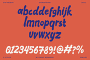 Mosive Quirky Display Typeface, a Handwritten Font by Sitintahitam (Thumbnail 5 of 9)
