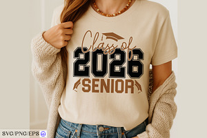 Class of 2026 Senior SVG Graduation, a Graphic by mh_arif