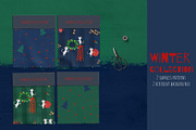 Watercolor Christmas Bundle, a Pattern Graphic by watercolor kamill (Thumbnail 3 of 20)