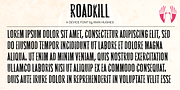 Roadkill, a Sans Serif Font by Device (Thumbnail 10 of 12)