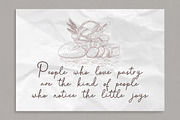 Fellina - Monoline Script Font, a Script Font by Brand Earth (Thumbnail 3 of 7)