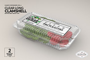 Long Clamshell Packaging Mockup, a Packaging Mockup by INCDesign (Thumbnail 5 of 12)