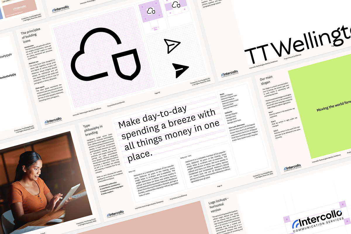 Elegant 57-Page Style Guide Kit, a Presentation Template by Smotrow Related (Photo 1 of 12)