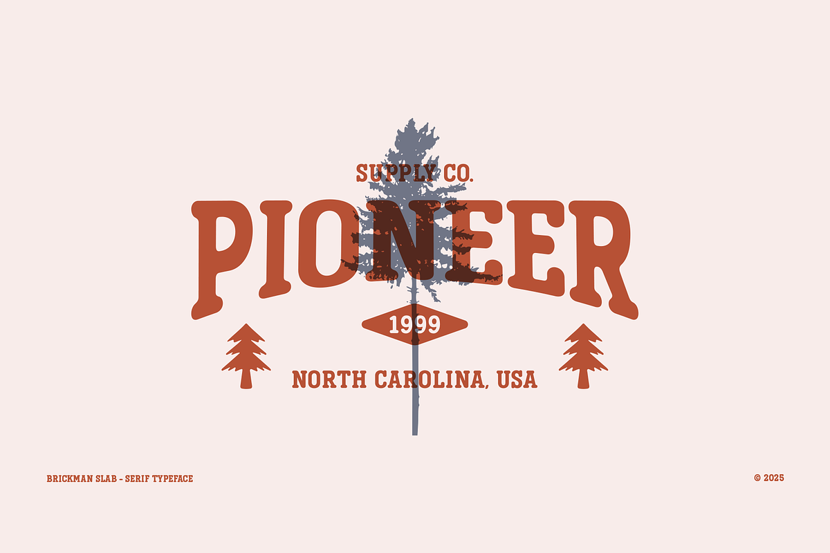 Brickman - Bold Slab Serif Typeface, a Font by Indotype Foundry (Photo 4 of 10)
