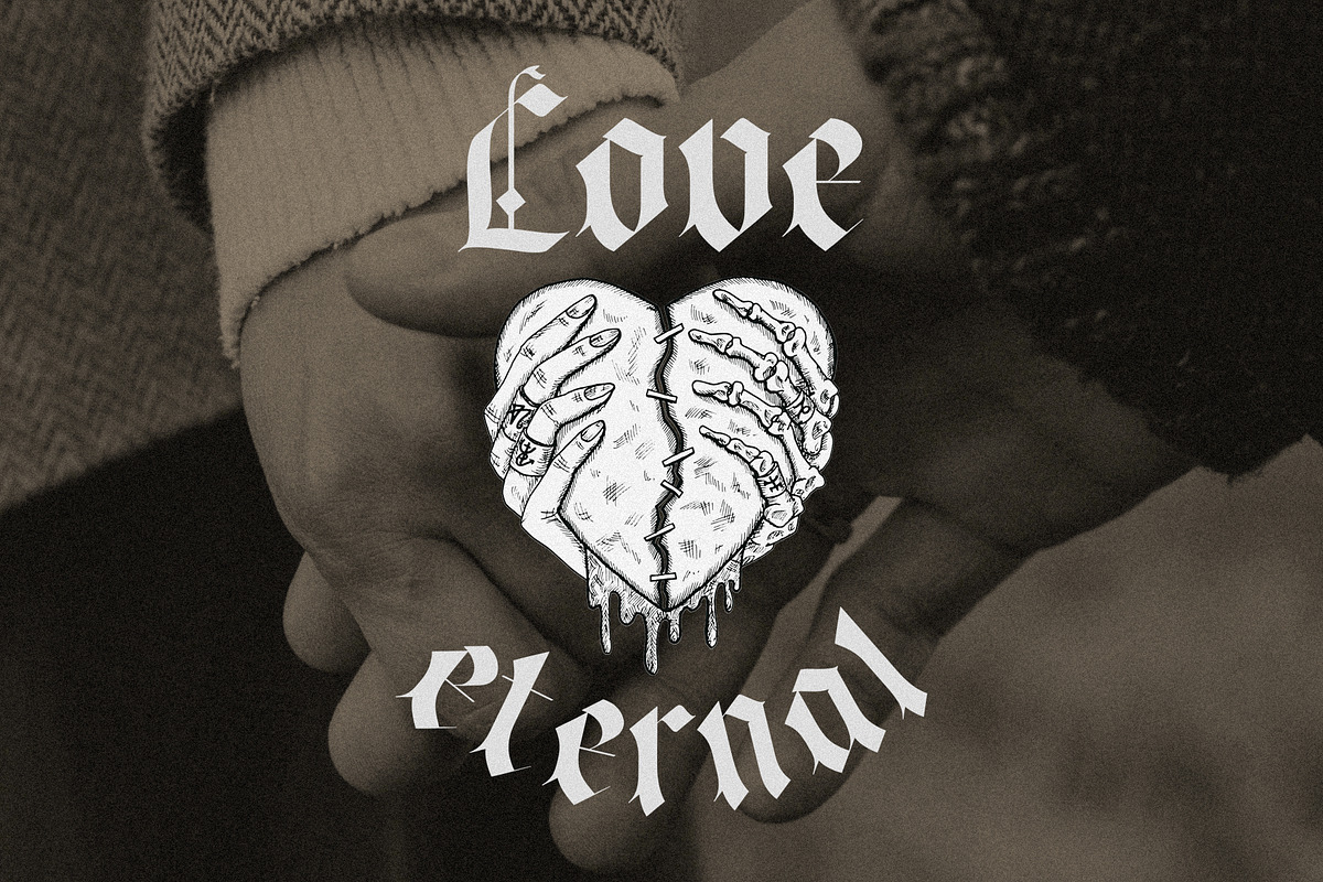 Engourdi Blackletter Font, a Blackletter Font by Heinzel Std (Photo 2 of 18)