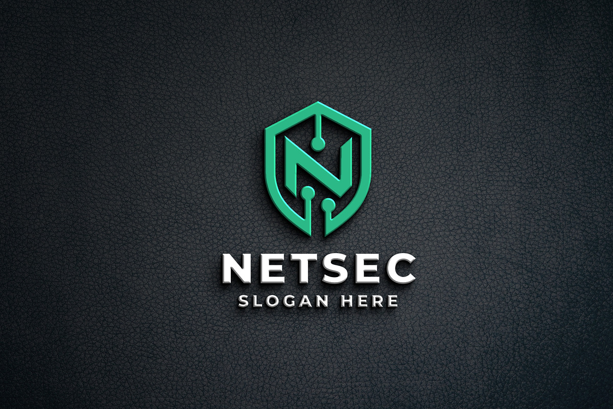 Letter N Network Security Logo, a Branding & Logo Template by Design_Planet (Photo 3 of 3)