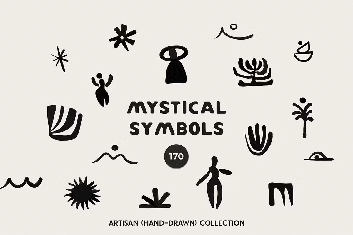 Earthy Textures & Symbols Bundle, a Background Graphic by Lana Elanor (Photo 4 of 9)