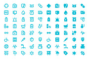Medical and Health Material Icons, a Solid Icon by Creative Stall (Thumbnail 3 of 5)