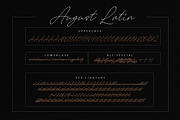 August & Lengking 6 Font Update, a Script Font by Meutuwah (Thumbnail 9 of 15)