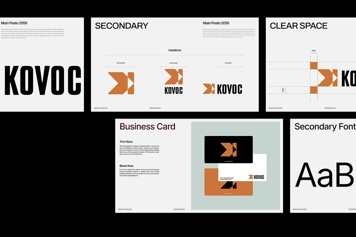 Brand Guideline Presentation Deck, a Branding & Logo Template by Devators (Photo 4 of 6)