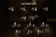 Ligthing | Script Font, a Handwritten Font by Scratchones (Thumbnail 8 of 9)