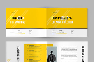 Brand Strategy Brochure Landscape