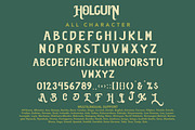 Holguin - Vintage Typeface, a Serif Font by Arendxstudio (Thumbnail 10 of 11)