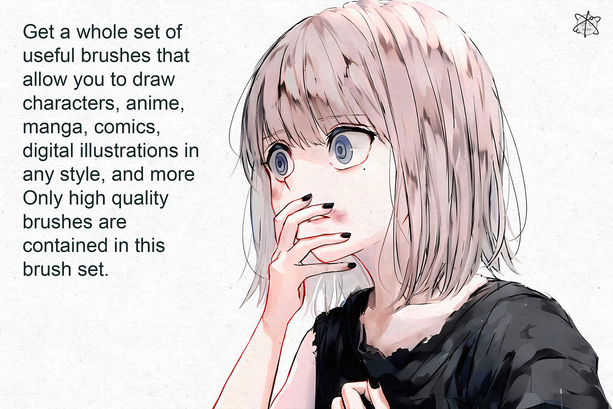 Drawing And Sketch Procreate Brushes, a Brush Add-On by Nuclear Brushes (Photo 5 of 10)