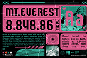 UT Rosantura : A Unique Display Font, a Sans Serif Font by Universitype (Thumbnail 3 of 10)