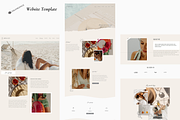 Waves Squarespace 7.1 Template, a Squarespace Template by Beliveart Studio (Thumbnail 2 of 4)
