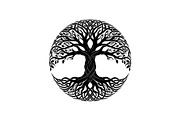Tree of Life Circle SVG Bundle, an Illustration by Gfx_Store (Thumbnail 28 of 50)