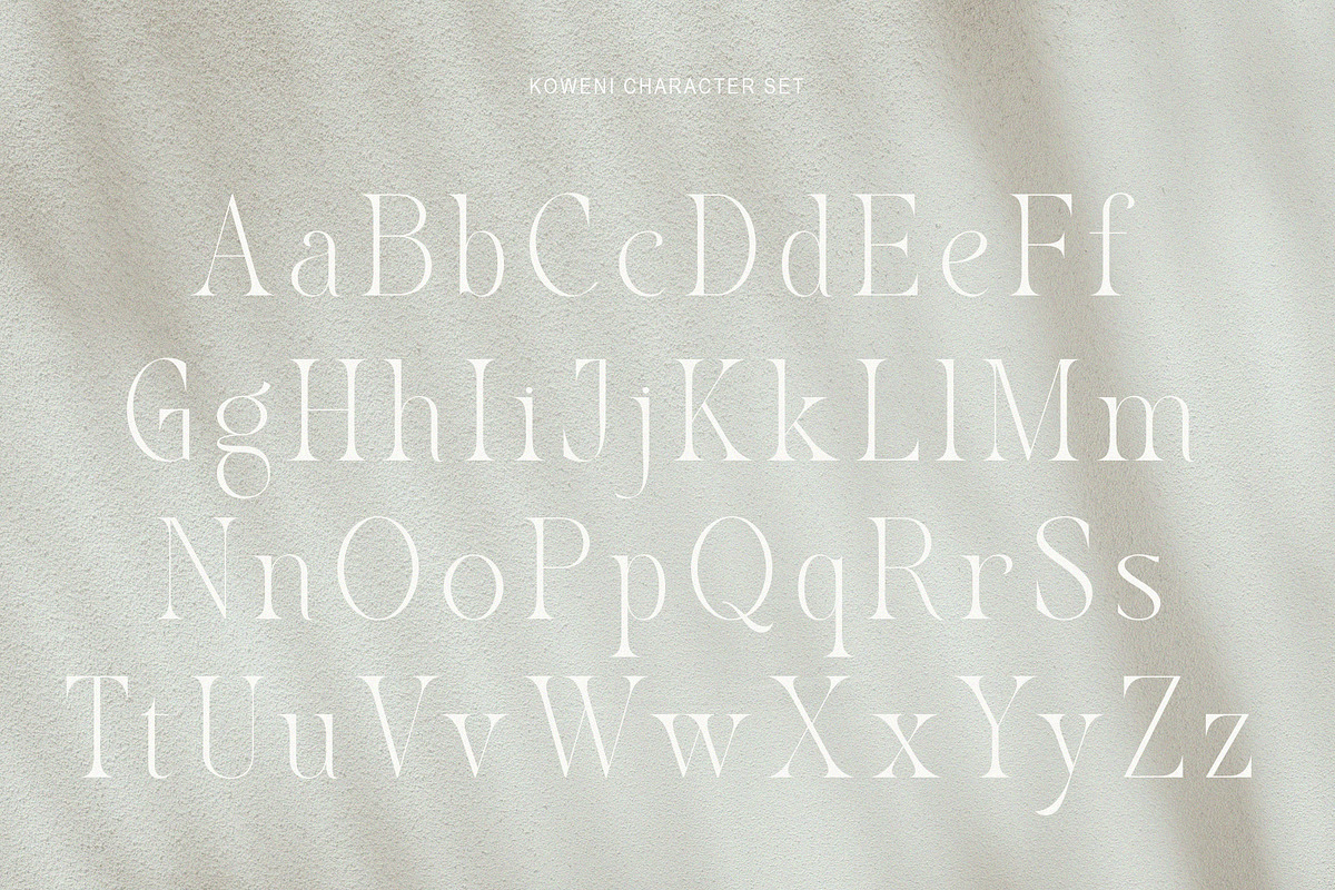KOWENI, a Serif Font by Muflieart (Photo 8 of 9)