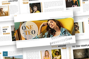 Oneteo - Keynote Template, a Design Template by inspirasign
