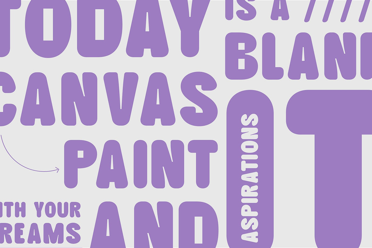 Gefarin Rounded, a Sans Serif Font by Craft Supply Co. (Photo 2 of 8)