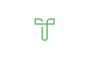 Letter T Link Logo, a Branding & Logo Template by Abir Hossain Waffi (Thumbnail 1 of 4)