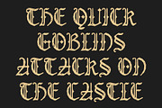 CS Bastille Stamp, a Blackletter Font by Craft Supply Co. (Thumbnail 4 of 8)