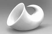 Horn Houseplant 3D Printing Planter, an Object 3D Model by Kseniya-Omega (Thumbnail 2 of 6)
