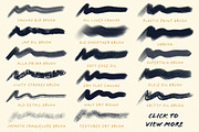 Oil Paint Brushes for Procreate, a Brush Add-On by Guerillacraft (Thumbnail 5 of 6)