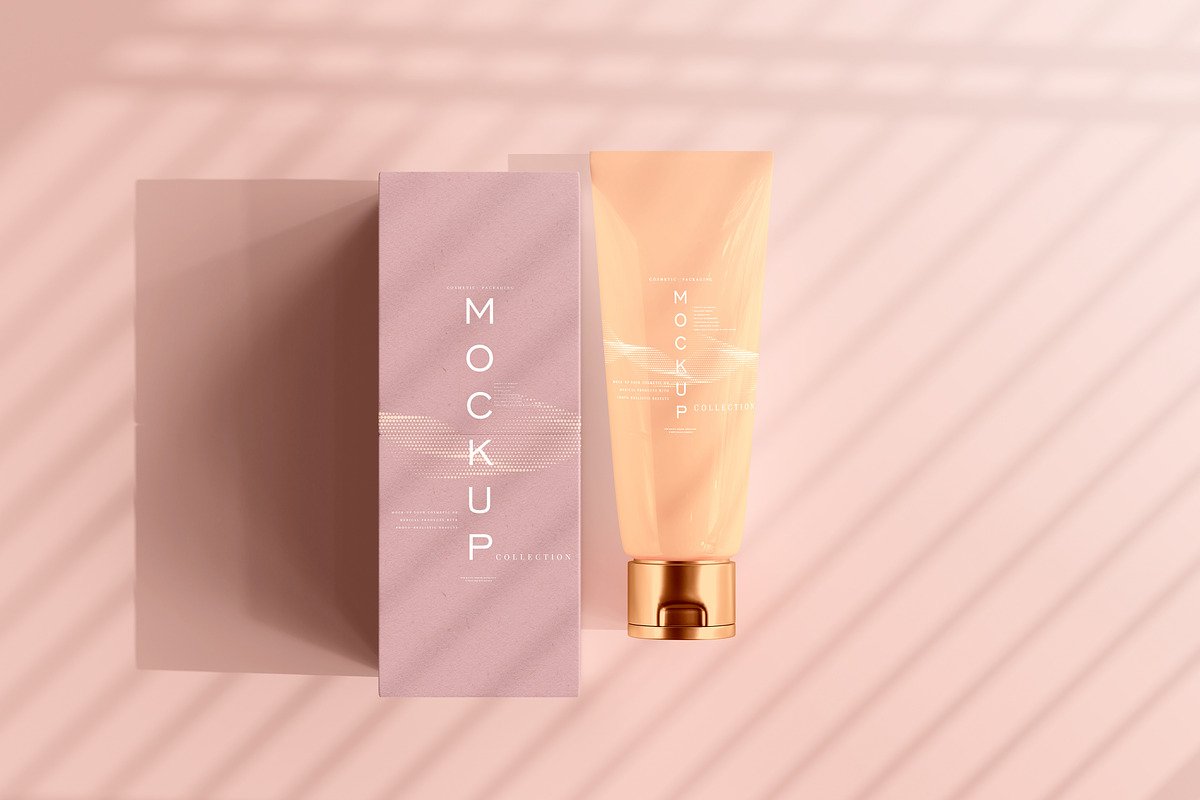 390+ Cosmetic Branding Mockup Scenes, a Cups & Container Mockup by pmvch (Photo 265 of 367)