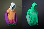 Realistic Floating Hoodie Mockup, a Hoody Mockup by Uncentrifuged Pressure (Thumbnail 3 of 8)