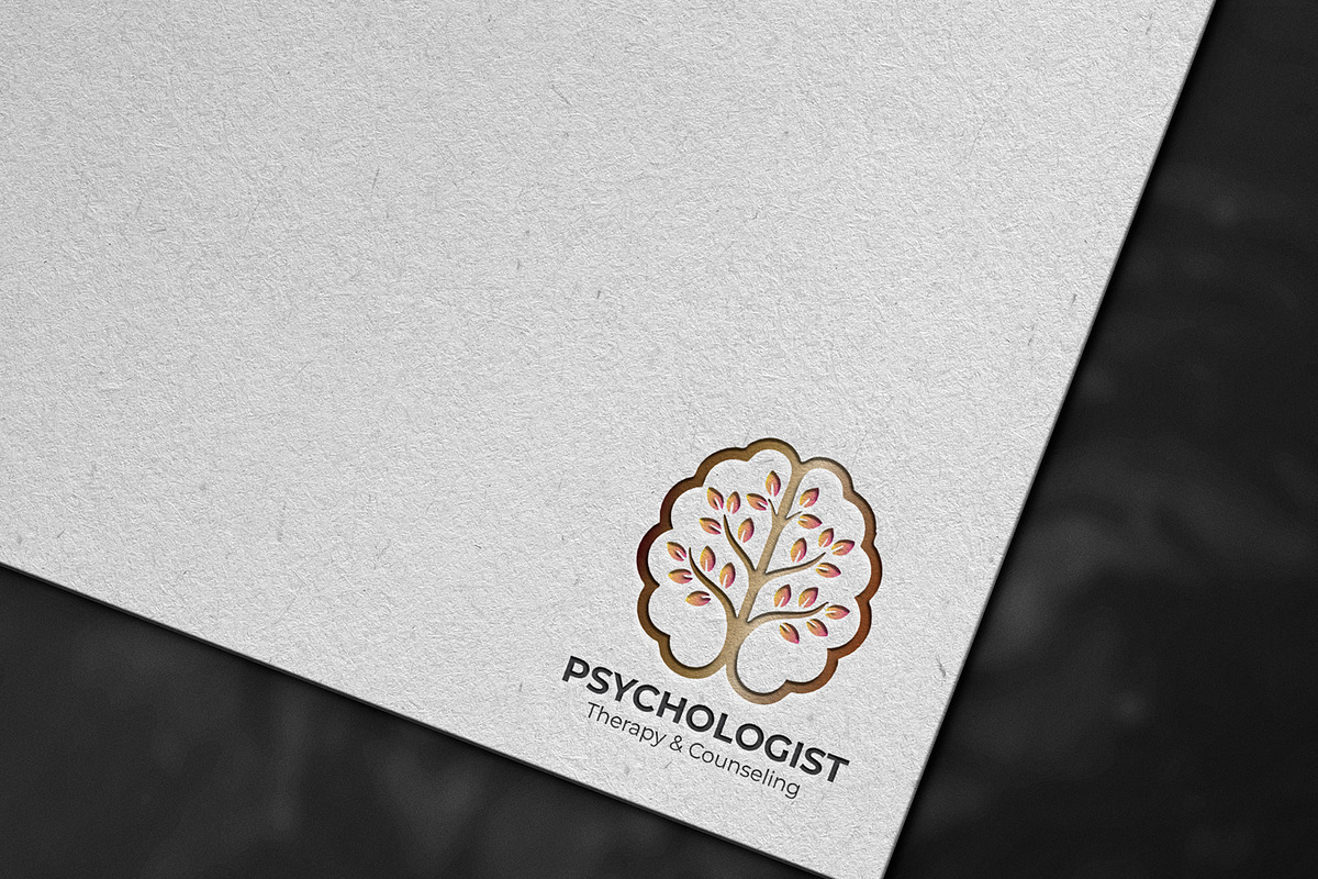 Brain Tree & Psychology Logo Design, a Branding & Logo Template by YUDesignStore (Photo 6 of 7)