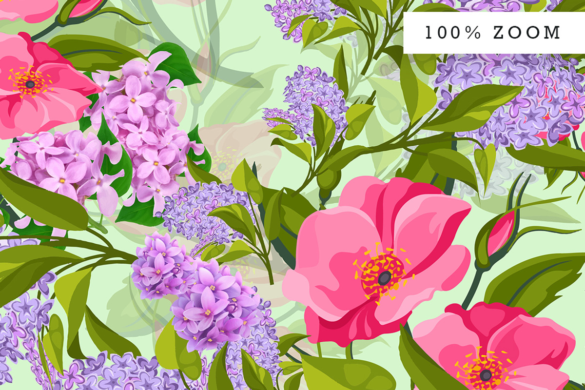 Allure Floral Botanical Pattern, a Pattern Graphic by Design Unique (Photo 2 of 8)
