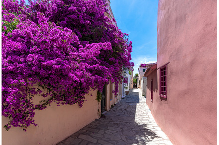 Greece, historic neighborhood of