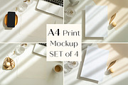 A4 Print Mockup SET, a Print Template by LOPEstudio (Thumbnail 1 of 9)