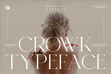 Crowk - A Luxury and Timeless Serif