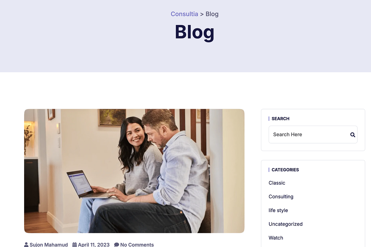 Konsultio Consulting Wordpress Theme, a WordPress Template by UInstrument (Photo 7 of 10)