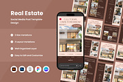 Real Estate Social Media Post V2, a Social Media Template by productype1 (Thumbnail 1 of 3)