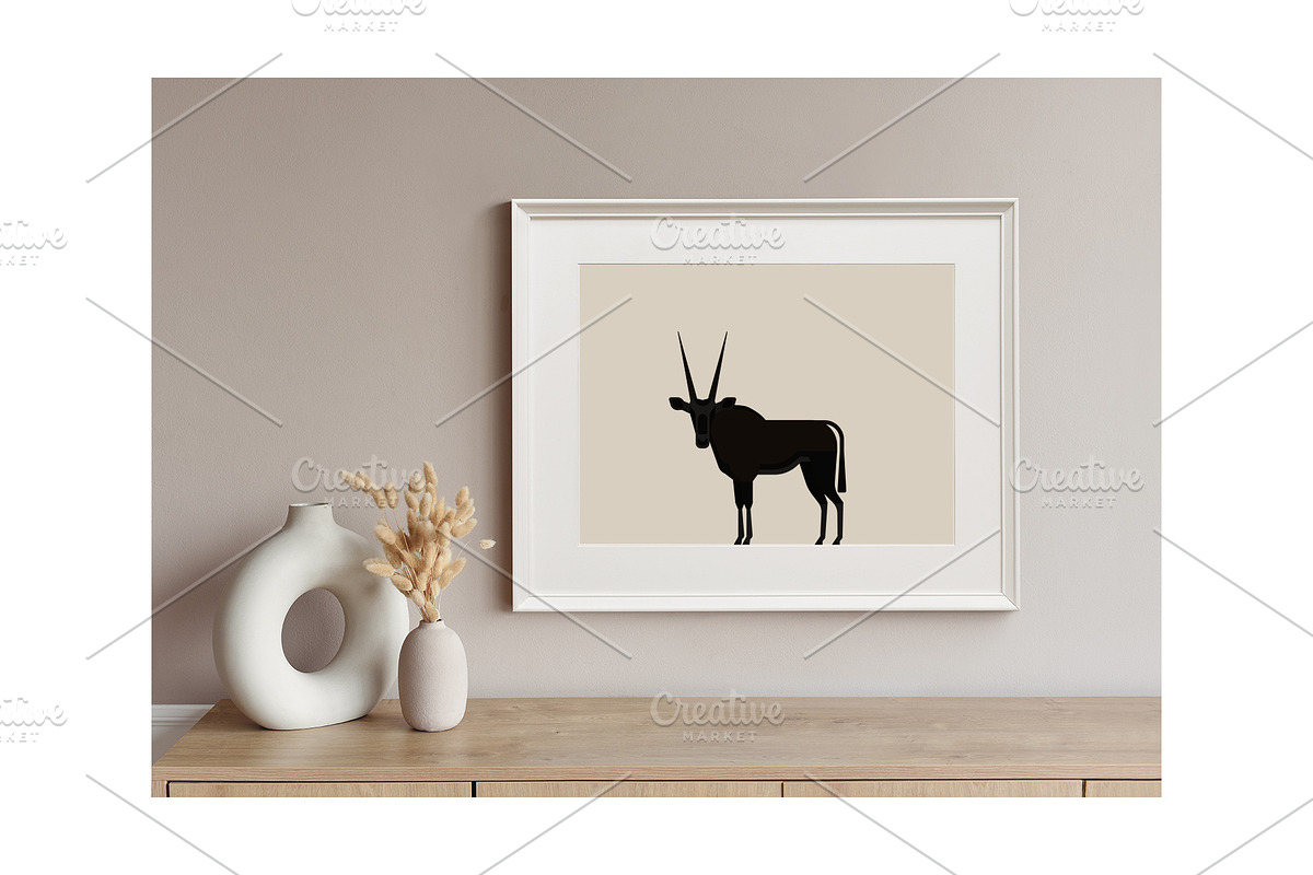 Artwork Frame Mockup Photo Bundle3, a Poster Template by Octopus_Vibes (Photo 15 of 17)