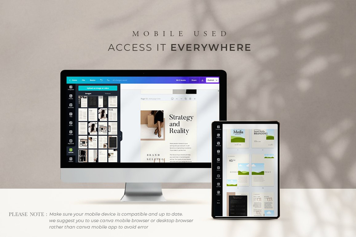 eBook Template Creator | CANVA PS, a Magazine Template by Eviory (Photo 18 of 26)
