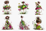 Fairy clipart, an Illustration by CreationArt (Thumbnail 3 of 5)