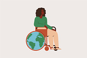 Women and the Environment, a Person Illustration by Mary Long (Thumbnail 3 of 6)