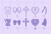 Spooky Bear Font, a Handwritten Font by Babymimiart (Thumbnail 10 of 10)