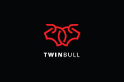 Twin Bull Logo, a Branding & Logo Template by Brahmma (Thumbnail 2 of 3)