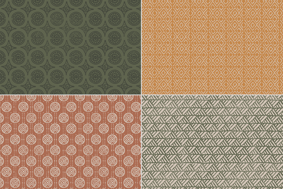 Tribal textured patterns, a Pattern Graphic by SwetTS (Photo 2 of 5)