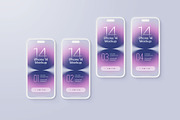 iPhone 12, 13, 14 Pro Clay Mockup, an iPhone Mockup by Deeplab (Thumbnail 51 of 53)